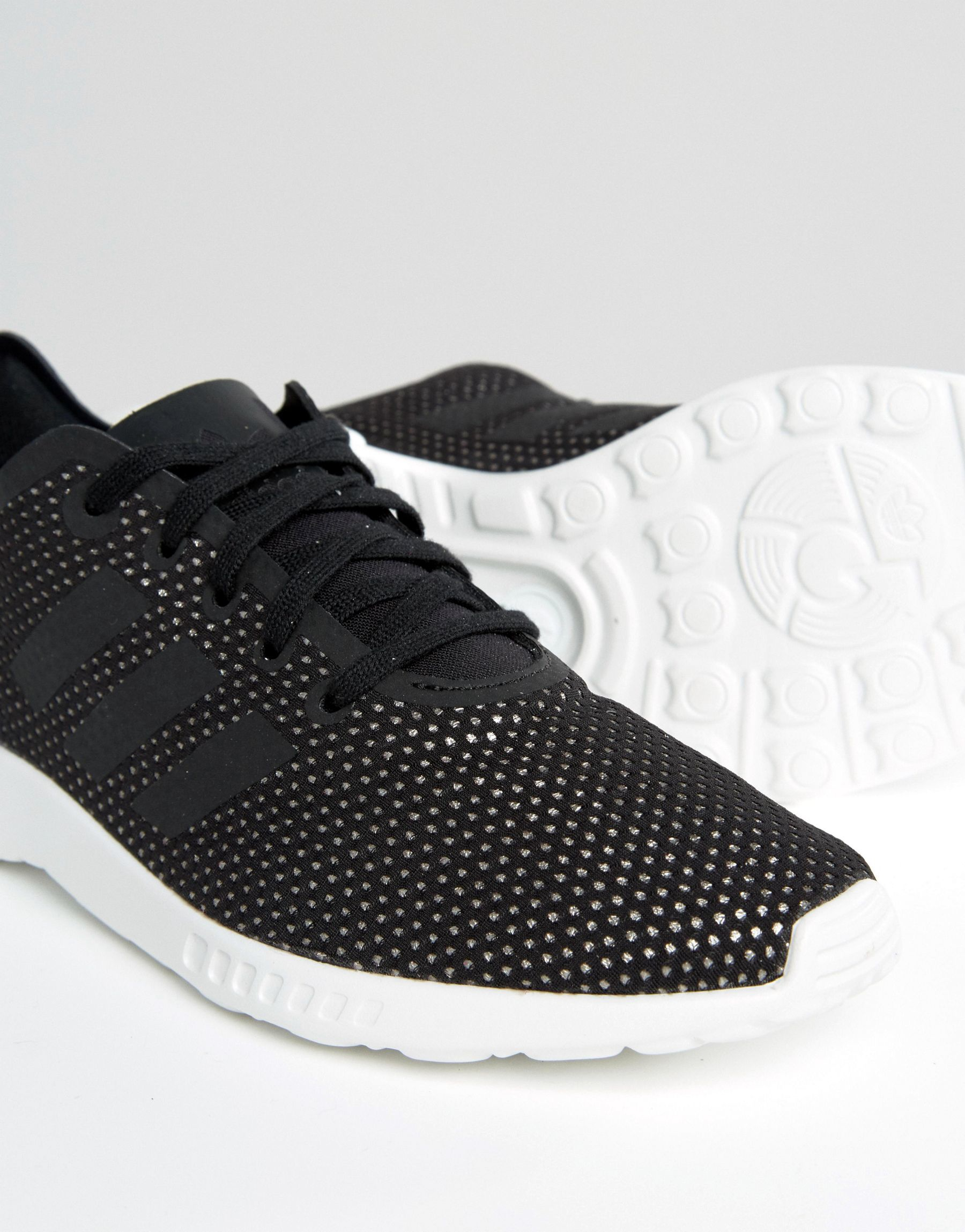adidas originals white zx flux adv trainers adidas originals white zx flux adv trainers